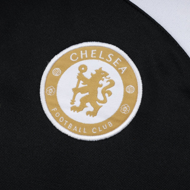 Chelsea FC White and Black x Gold Chándal