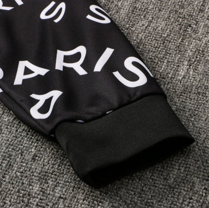 PSG Paris Saint Germain Black and Gold Chándal