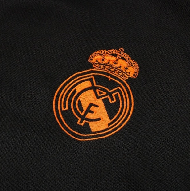 Real Madrid Black and Orange Chándal