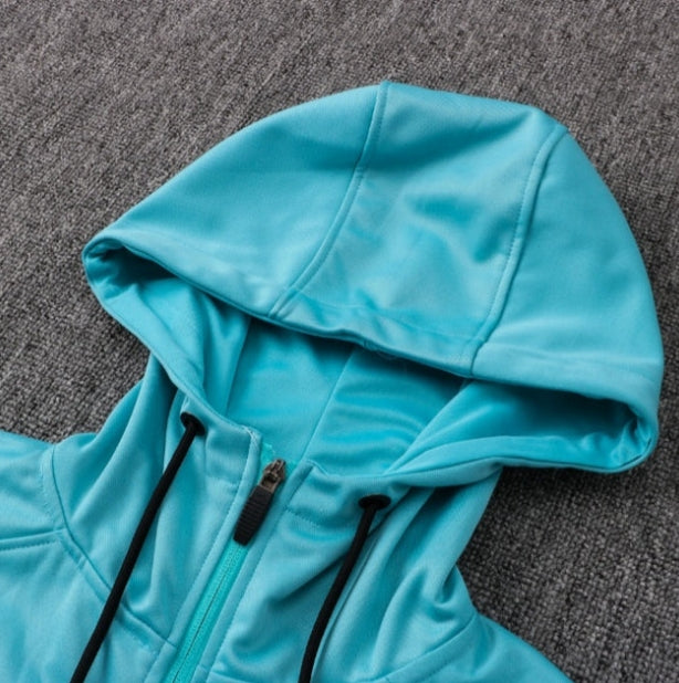 Inter Milan Turquoise and Black Chándal