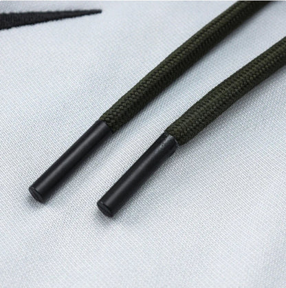 Barcelona White and Olive Green Chándal