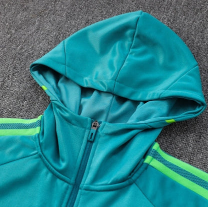 Juventus Turquoise and Dark Blue Chándal