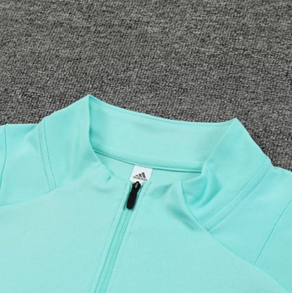 Real Madrid Mint Green and Black Chándal