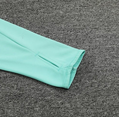 Real Madrid Mint Green and Black Chándal