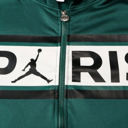 PSG Dark Green and White Chándal