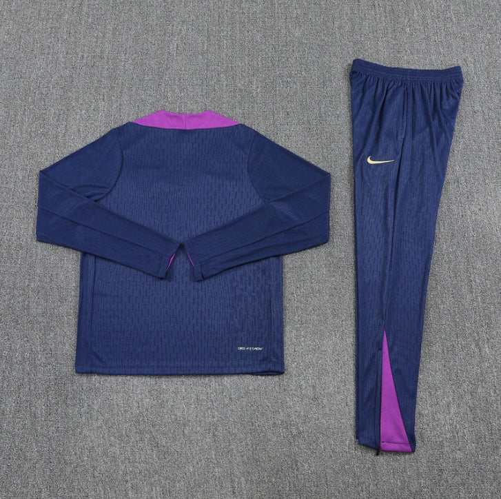 2025/2026 Barcelona Blue and Purple Chándal