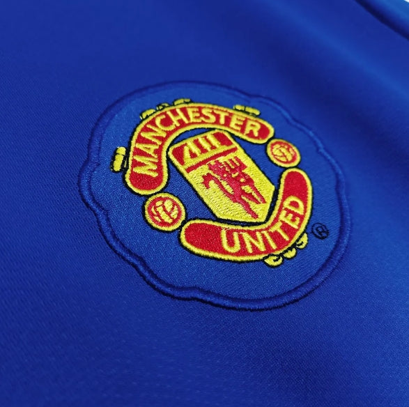 Manchester United Retro 2008-2009 Visitante Kit Manga Larga