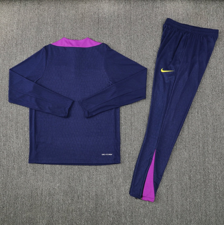 2025/2026 Barcelona Blue and Purple Chándal