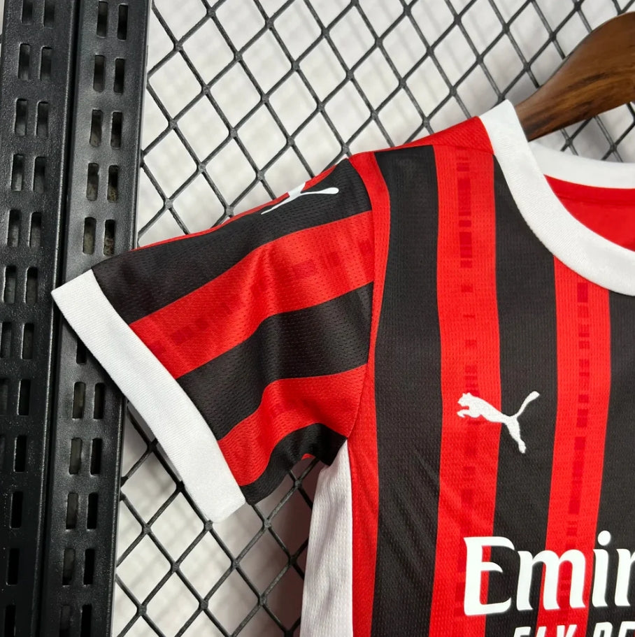 AC Milan Local 2024/2025 Talla Niño