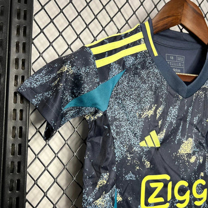 2024/2025 Ajax Visitante Kit Talla Niño