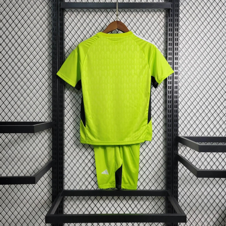 Real Madrid 2023/2024 Goalkeeper Green Talla Niño