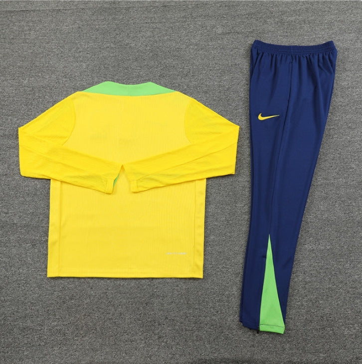 Brasil Dark Blue and Yellow Chándal