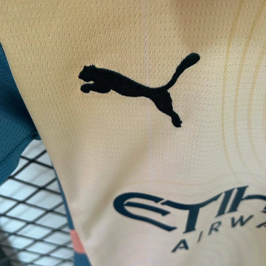 2024/2025 Manchester City Fourth Visitante Talla Niño