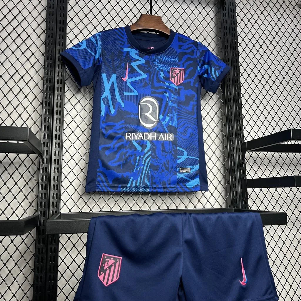 2024/2025 Atletico Madrid Alternativa Visitante Talla Niño