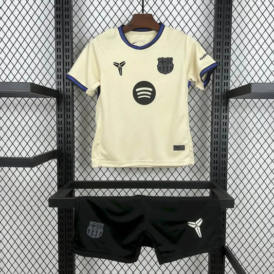 2025/2026 Barcelona Visitante Kit Talla Niño
