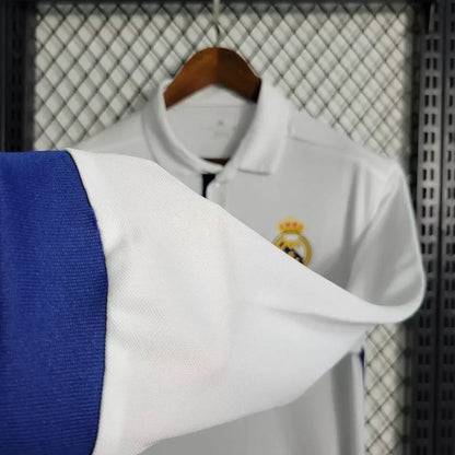 2016/2017 Retro Real Madrid Local Manga Larga
