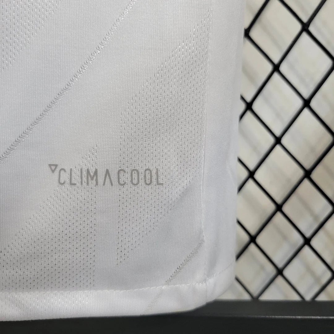2017-2018 Retro Real Madrid Local Kit Manga Larga