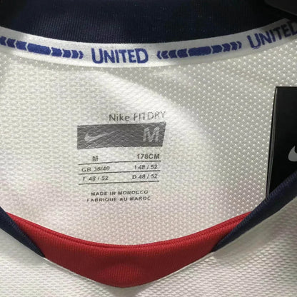 2008/2009 Retro Manchester United Visitante Manga Larga