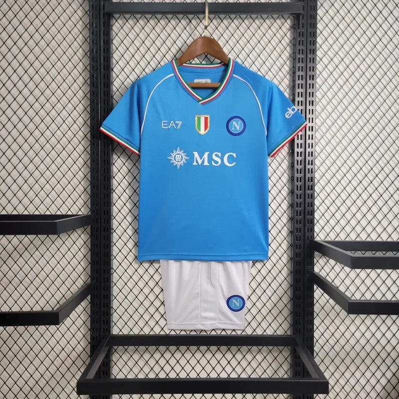 2023/2024 Napoli Local Kit Talla Niño