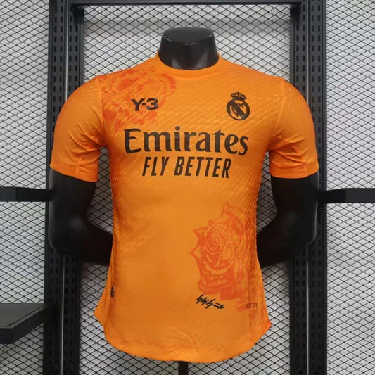 Real Madrid x Y3 2024/2025 4th Kit Orange