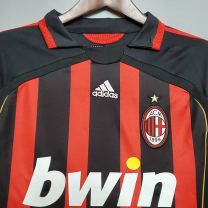 2006/2007 Retro AC Milan Local Manga Larga