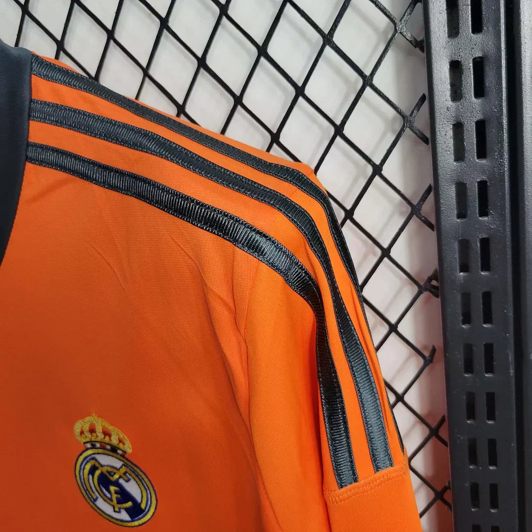 2013-2014 Retro Real Madrid Alternativa Visitante Manga Larga