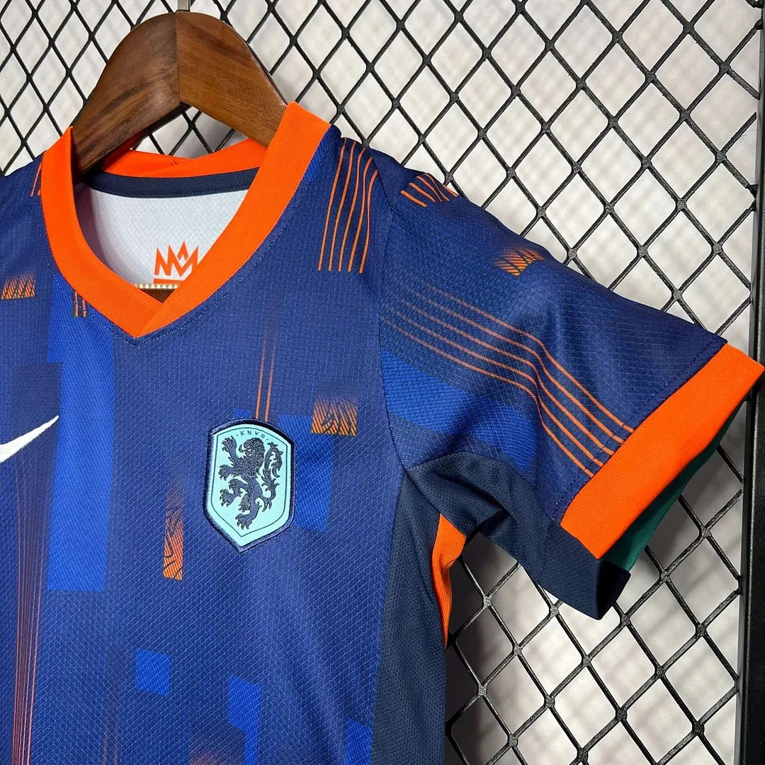 2024 Netherlands Visitante Kit Talla Niño