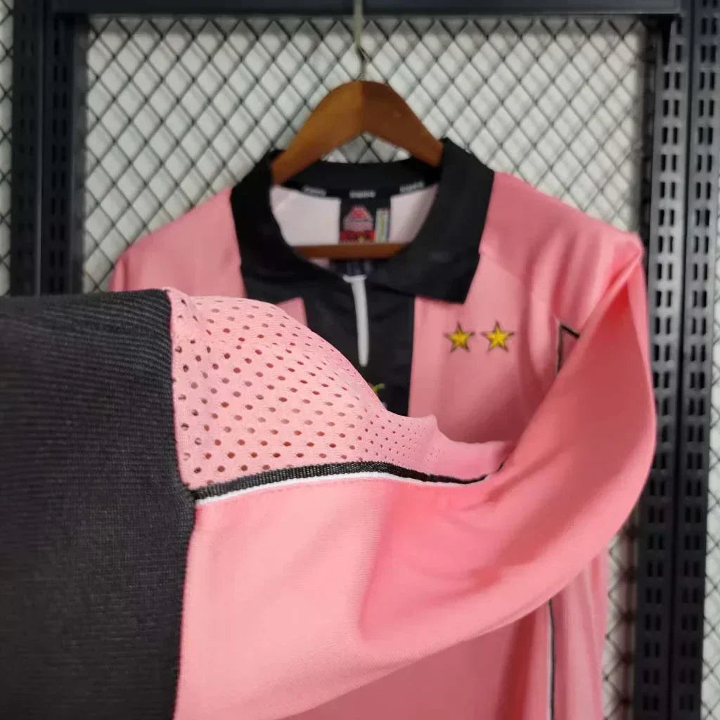 1997-1998 Retro Juventus Visitante Manga Larga
