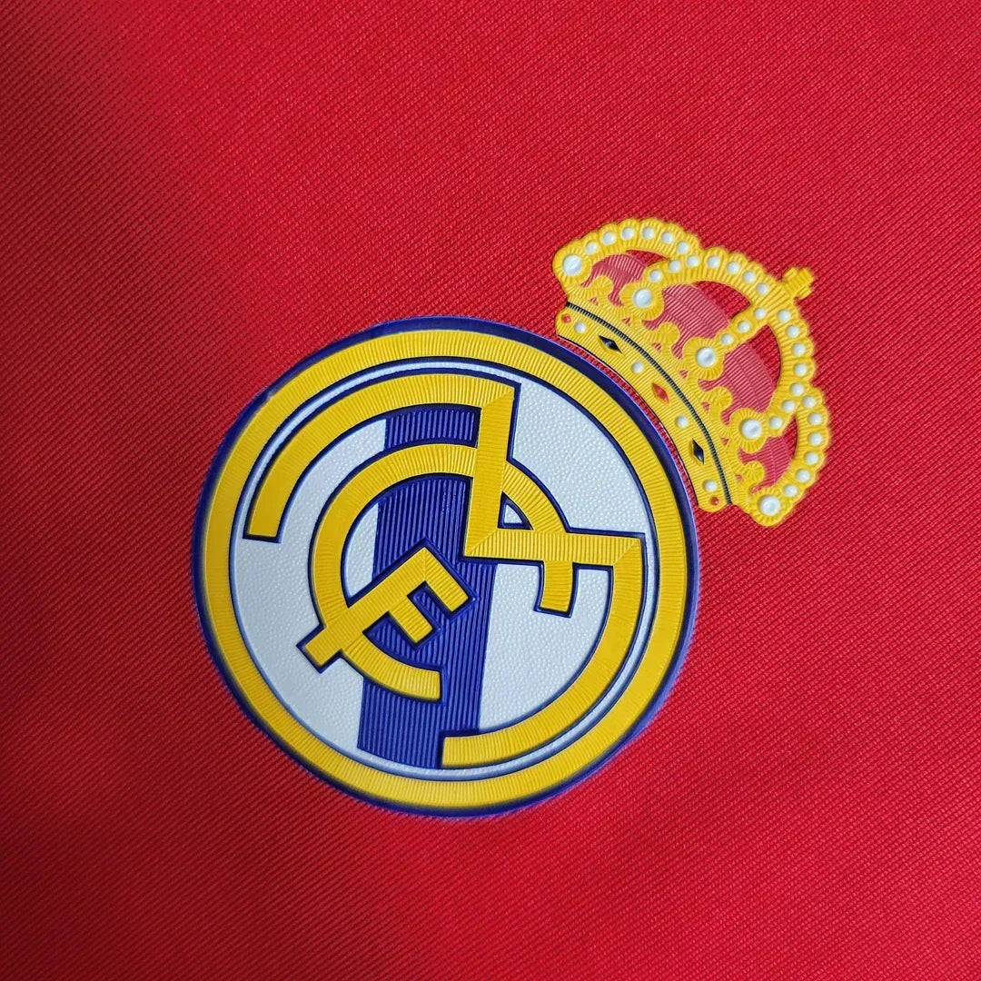2011/2012 Retro Real Madrid Alternativa Visitante Manga Larga