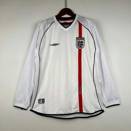 2002 Retro England Local Manga Larga
