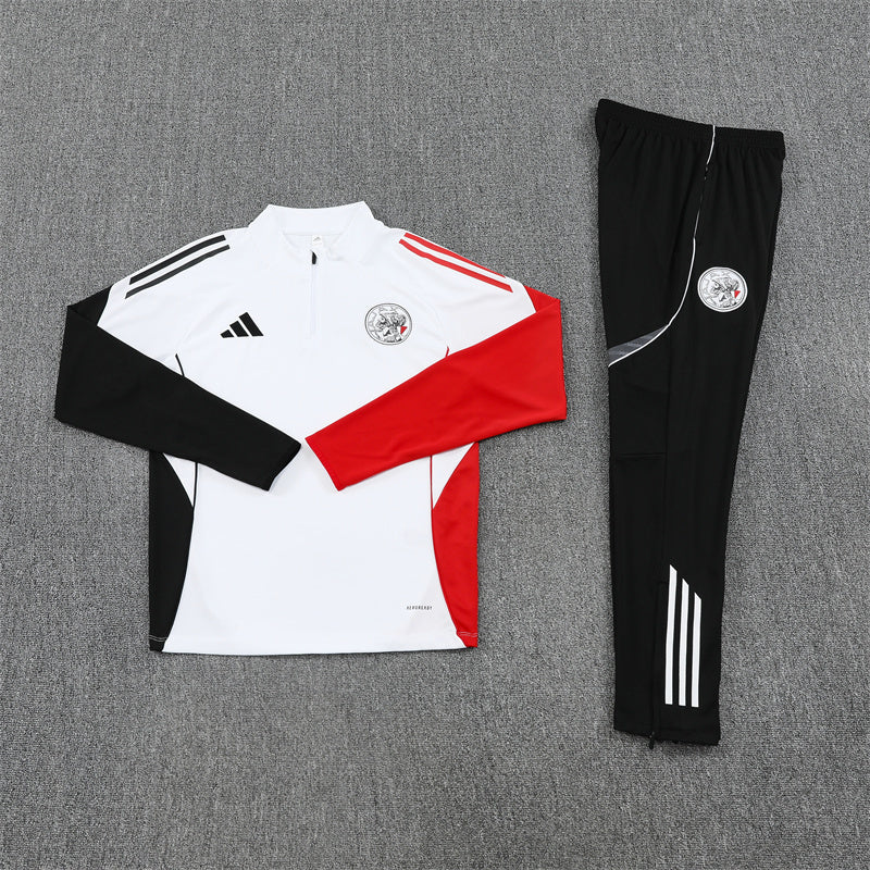 Ajax White and Black x Red Chándal