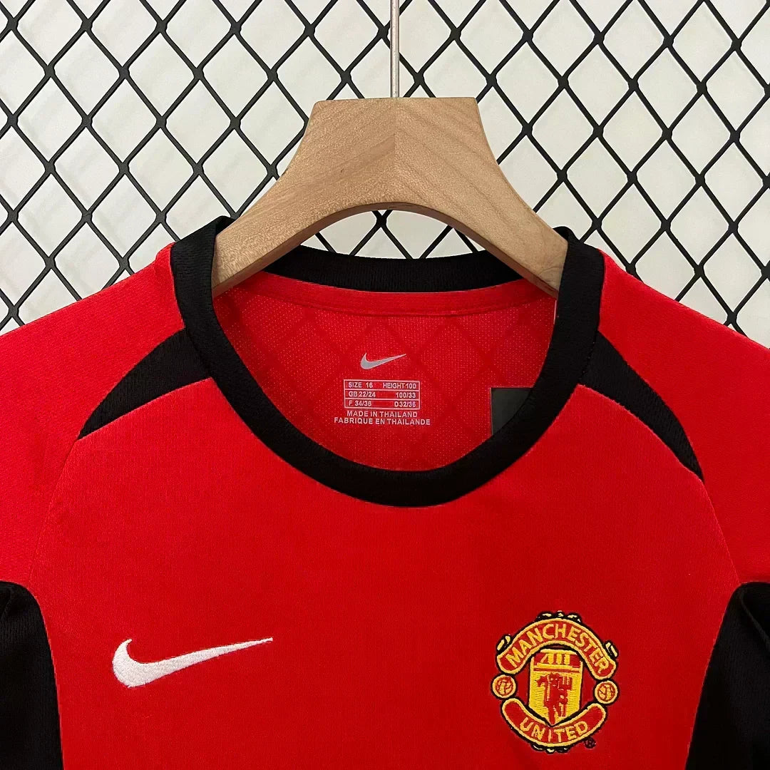 2002/2004 Retro Manchester United Local Talla Niño