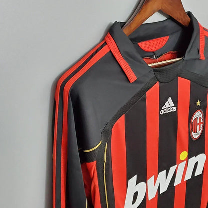 2006/2007 Retro AC Milan Local Manga Larga