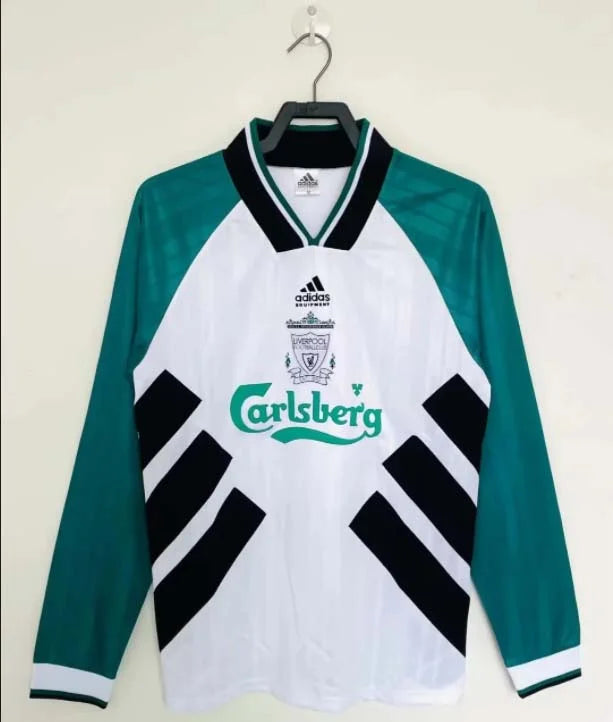 1993/1995 Retro Liverpool Visitante Manga Larga