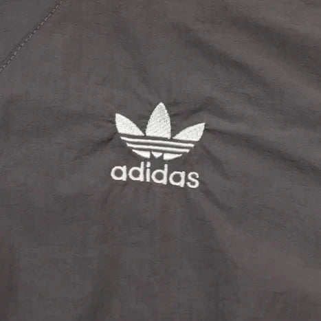 Real Madrid Gray and White Jacket