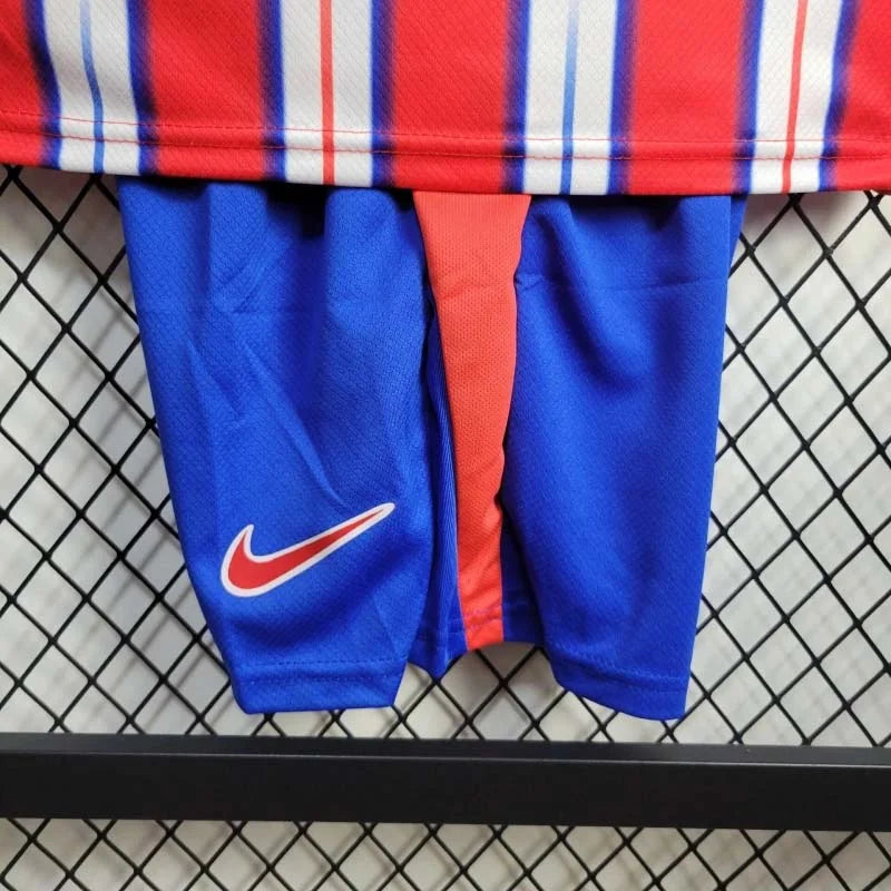 2024-2025 Atletico Madrid Local Kit Talla Niño