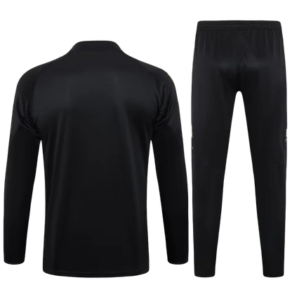 Real Madrid Black and Gold Chándal