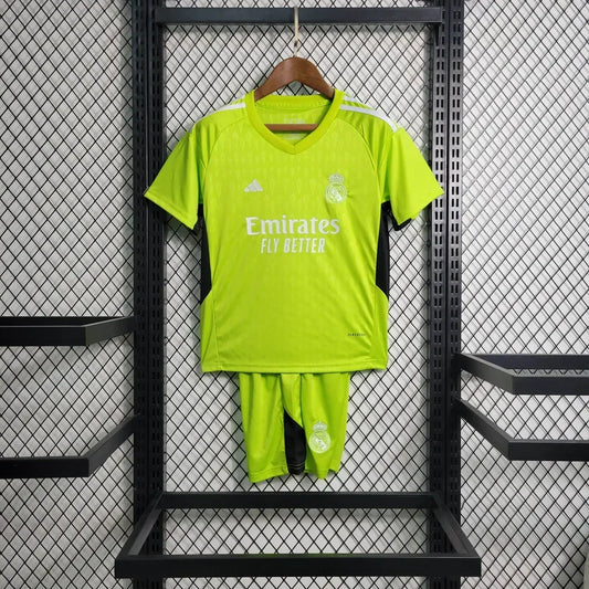 Real Madrid 2023/2024 Goalkeeper Green Talla Niño