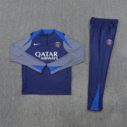 2025/2026 PSG Paris Saint Germain Blue and Grey Chándal