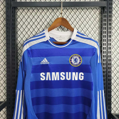 2011-2012 Retro Chelsea Local Manga Larga