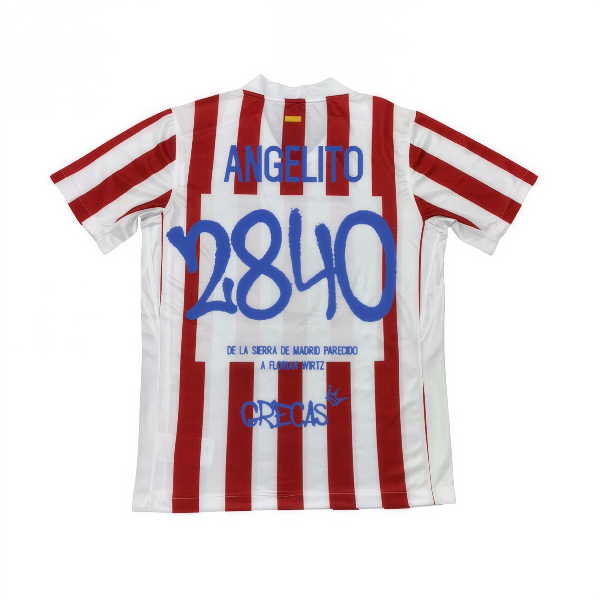 El Grecas x Atlético camiseta