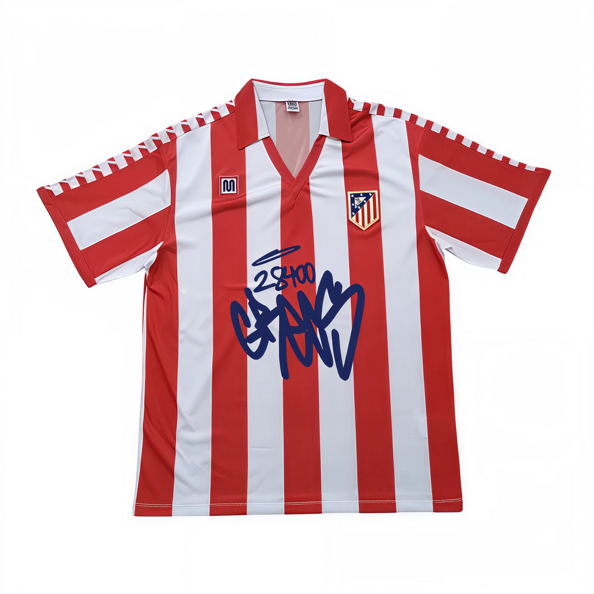 El Grecas x Atlético camiseta