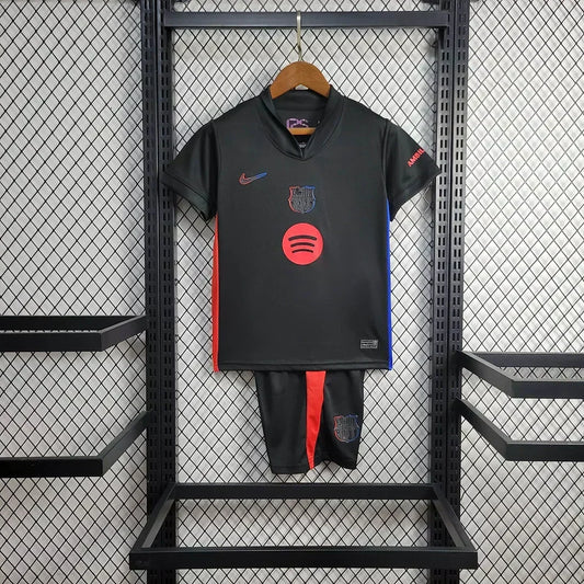 Barcelona 2024/2025 Visitante Kit Talla Niño