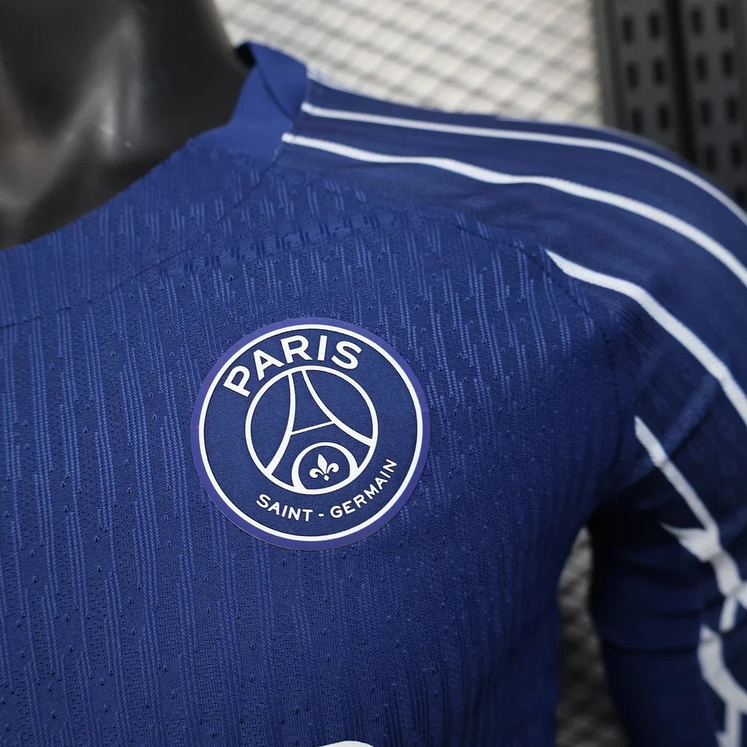 PSG Paris Saint Germain X Jordan Fourth Visitante Manga Larga