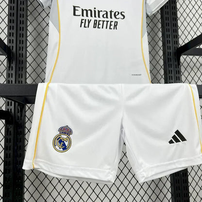 2025/2026 Real Madrid Local Kit Talla Niño