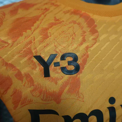 Real Madrid x Y3 2024/2025 4th Kit Orange