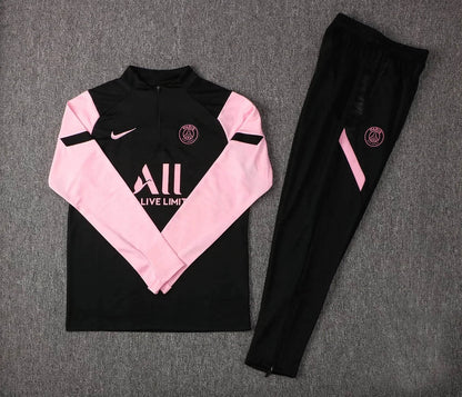 Psg Paris Saint-Germain Black and Pink Chándal