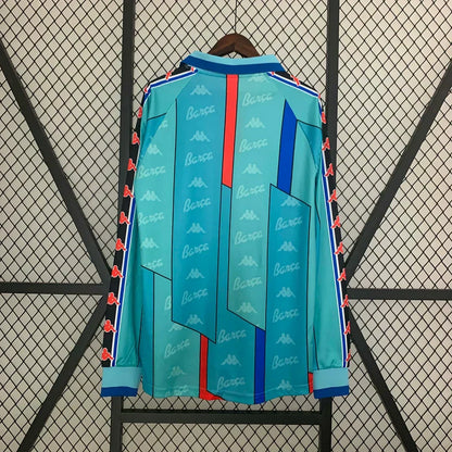 1995-1997 Retro Barcelona Visitante Manga Larga