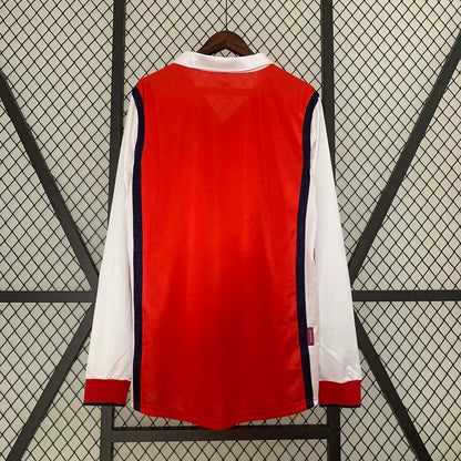 1998-1999 Retro Arsenal Local Manga Larga