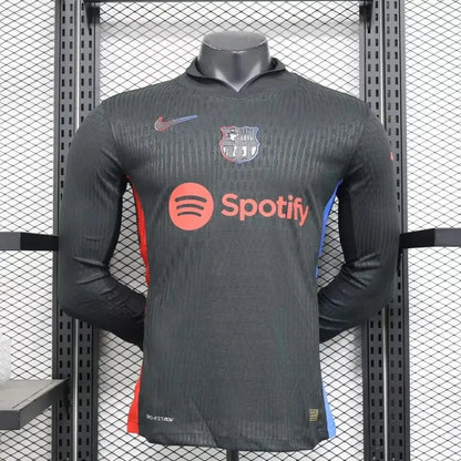 Barcelona 2024/2025 Visitante Kit Manga Larga